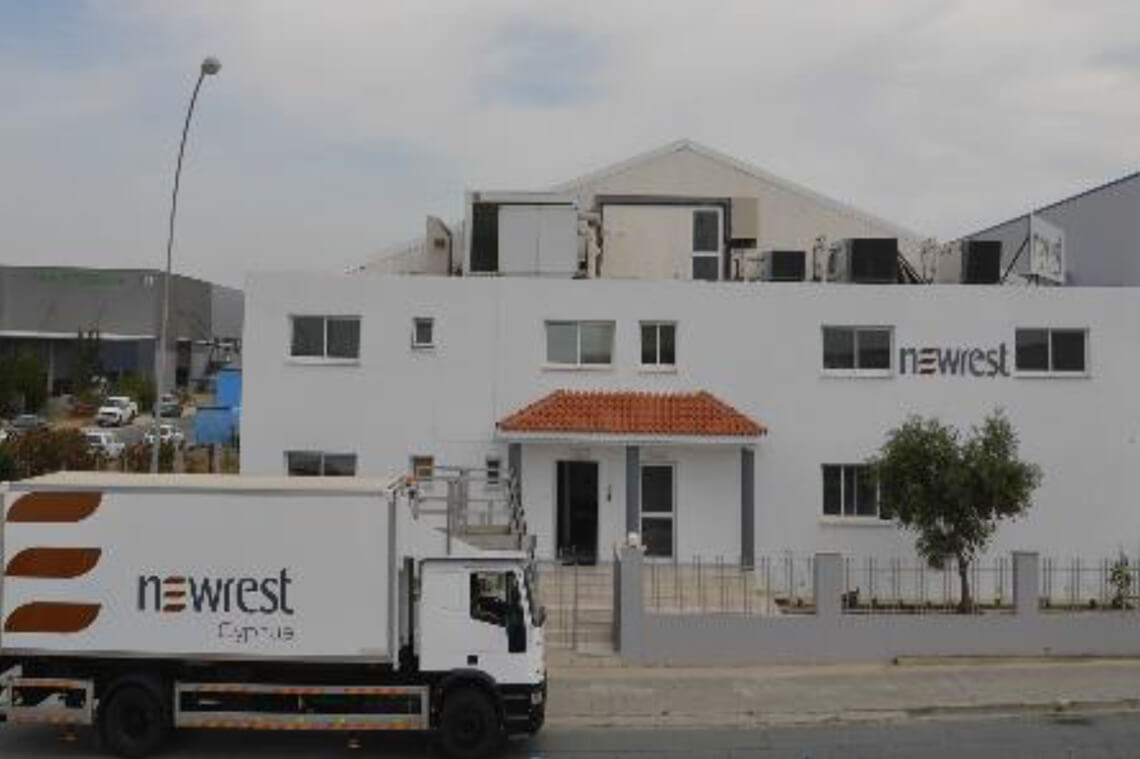 l'unité de Newrest à Larnaca