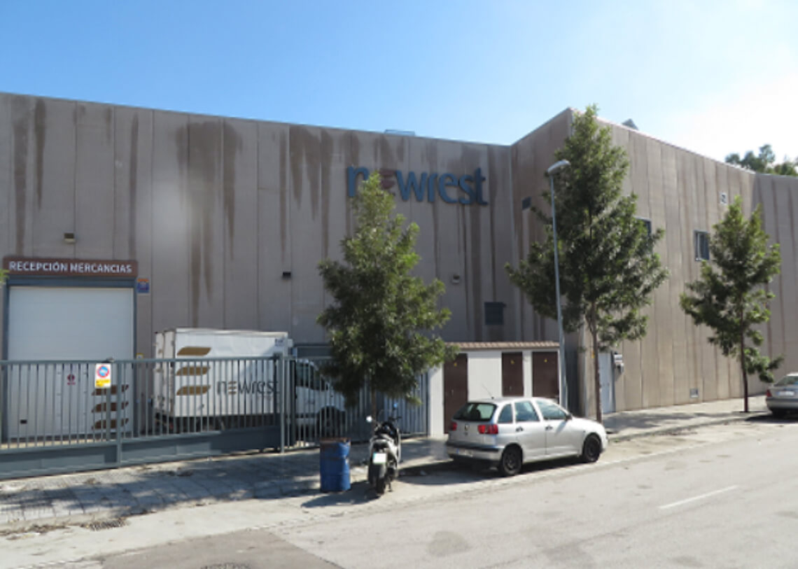 Unité de production de Newrest à Malaga