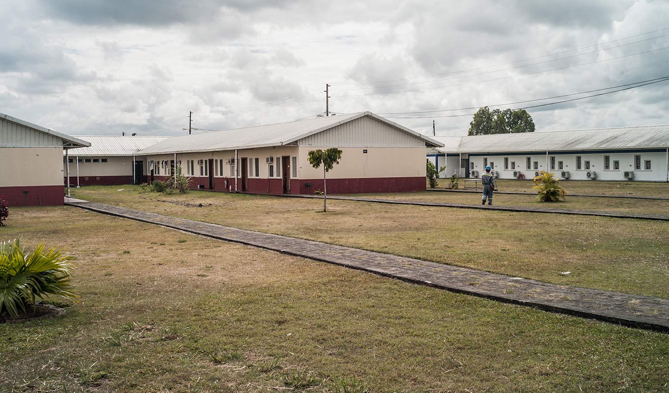 Ambatovy labour camp by Newrest Madagascar