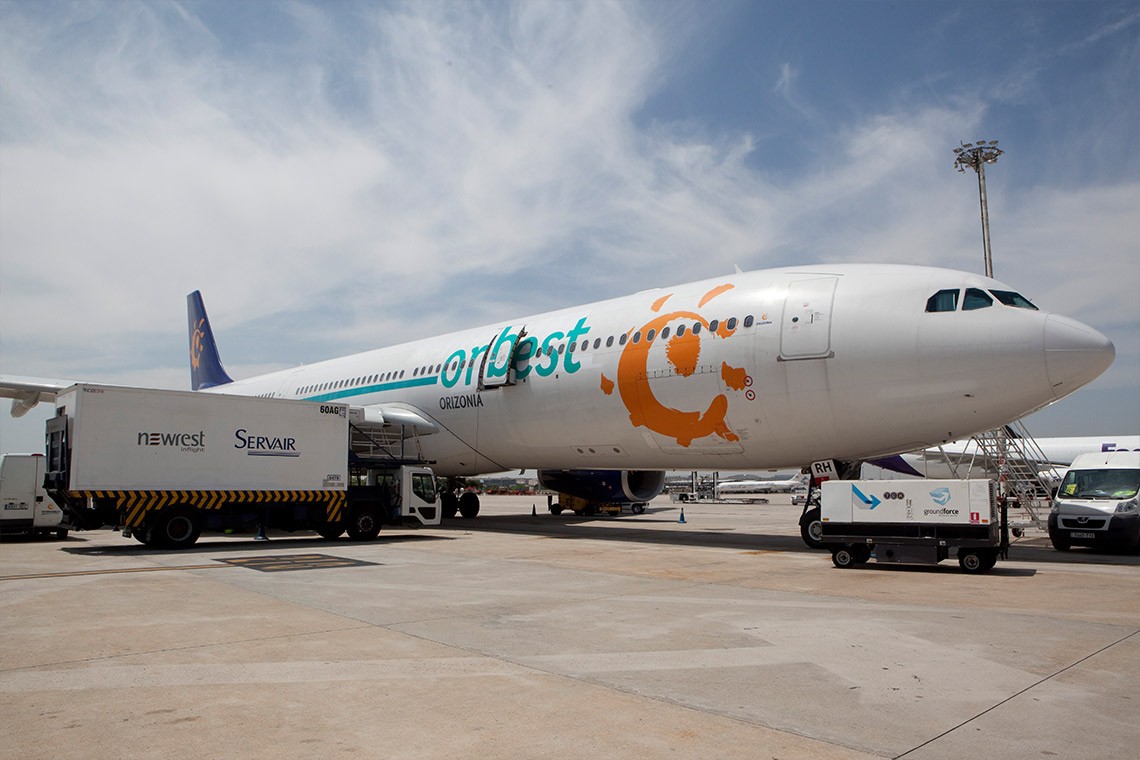 Newrest Servair inflight services in Barcelona