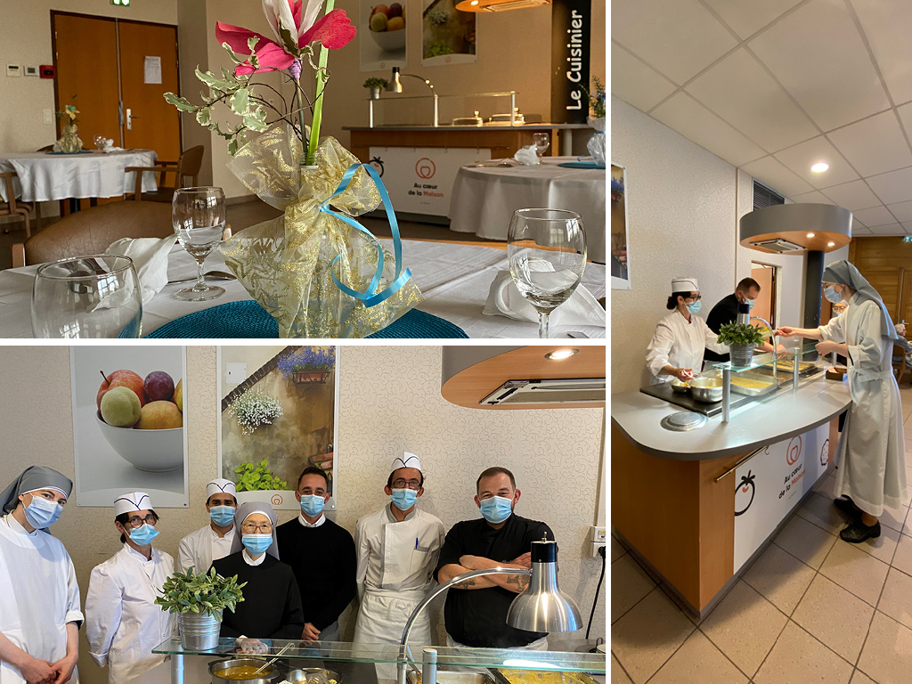 restauration collective France Les Petites Soeurs des Pauvres