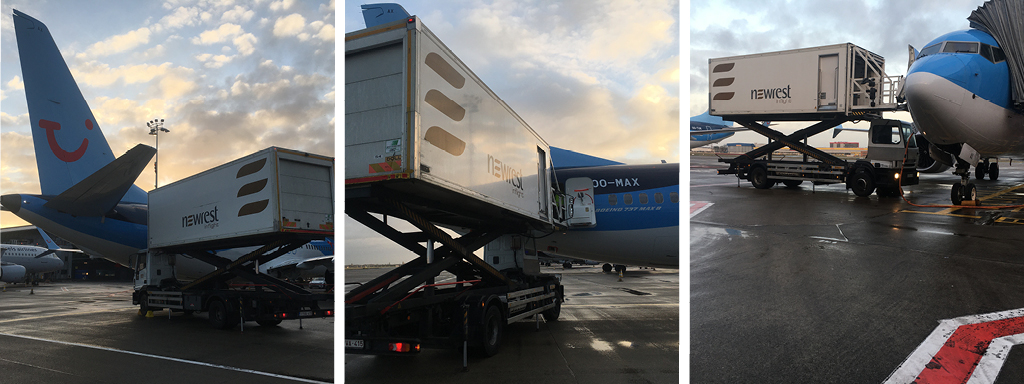 Boeing 737 Max inflight catering
