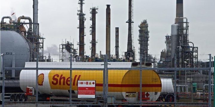Shell gas site