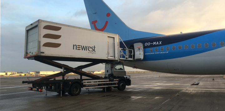 Boeing 737 Max inflight catering