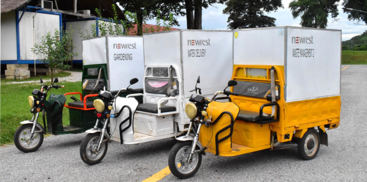 Tutuks électriques Laos