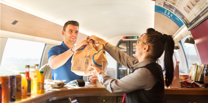 SNCF rail catering partnership