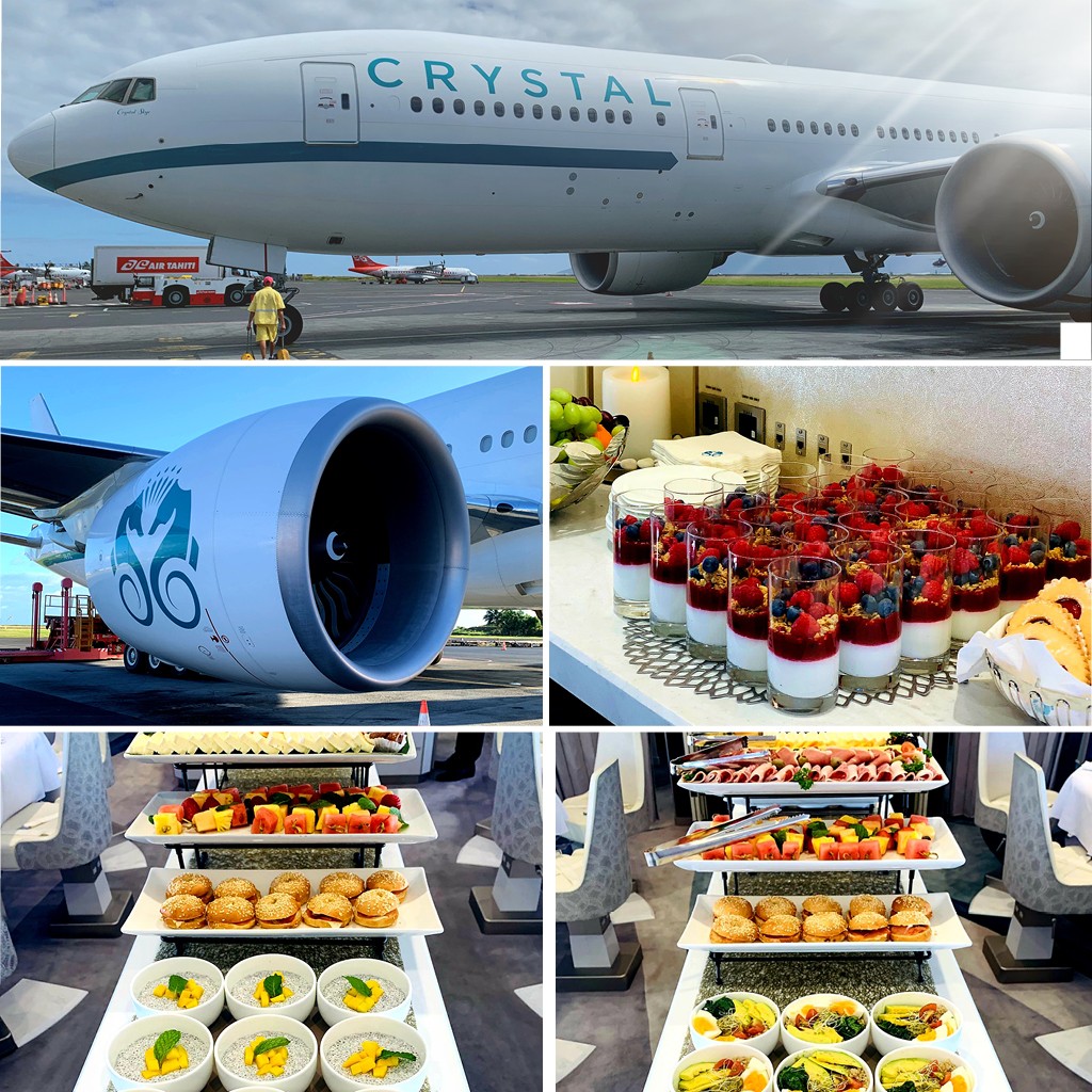 catering Crystal VVIP flight