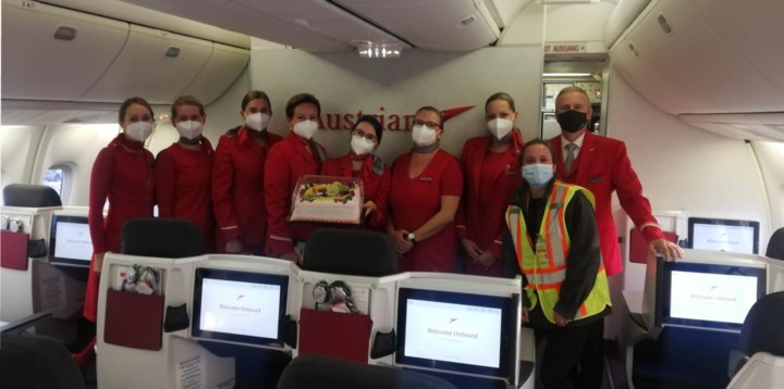 Austrian Airlines catering Montreal