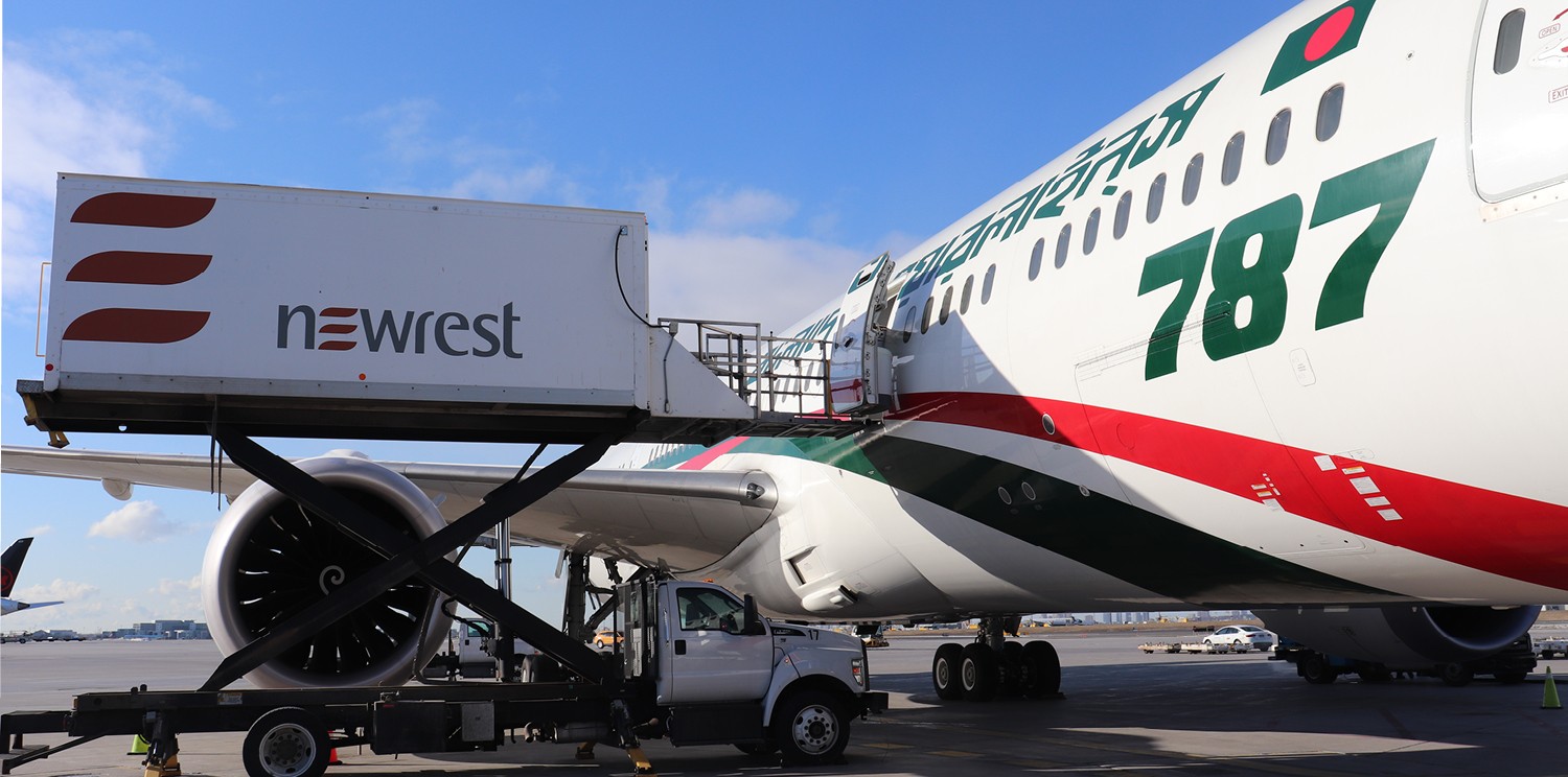 Lanzamiento de un contrato de catering aéreo con Biman Bangladesh Airlines