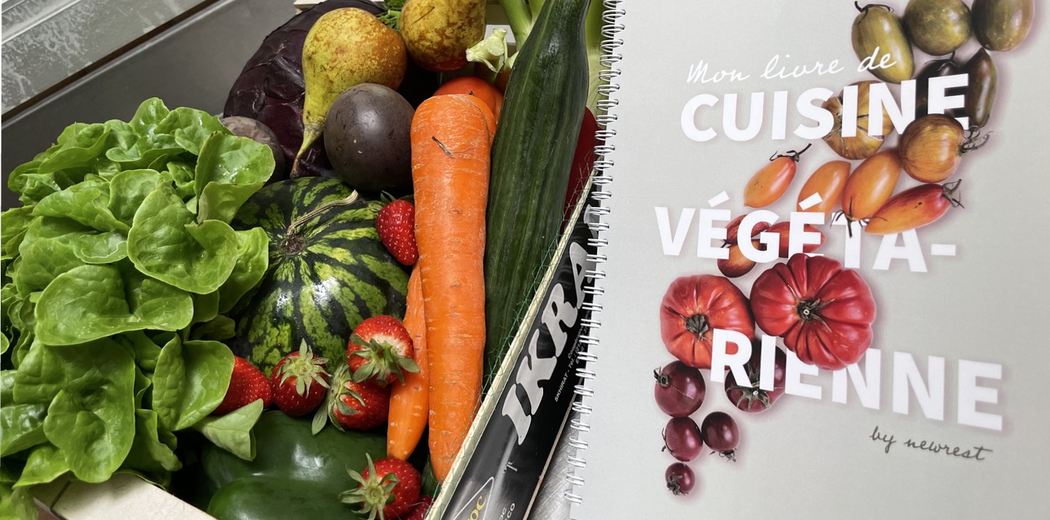 El Libro Vegetariano de Newrest está disponible para 400 chefs en Francia