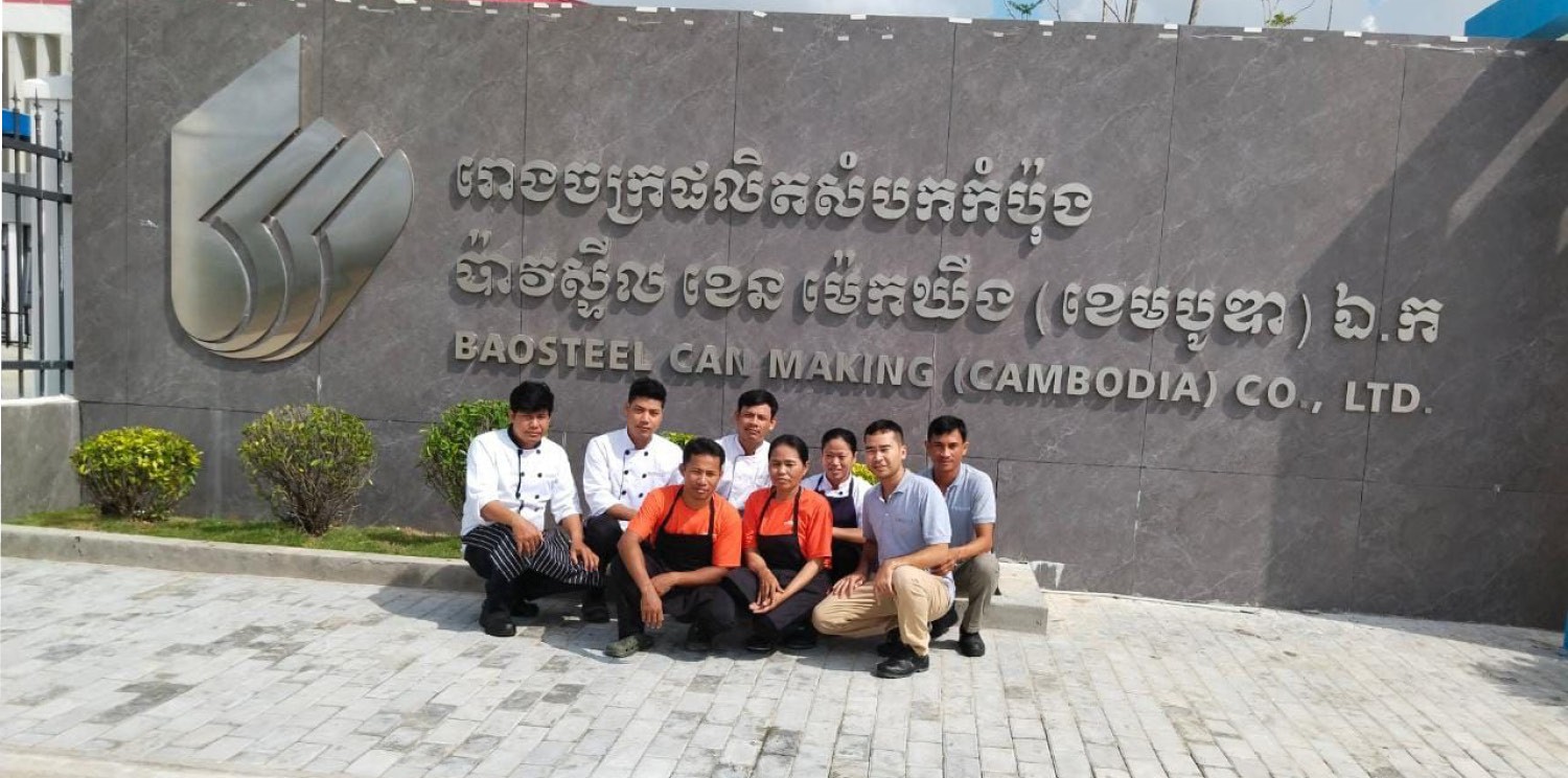 Newrest Cambodge ouvre 3 nouvelles cantines en juin !