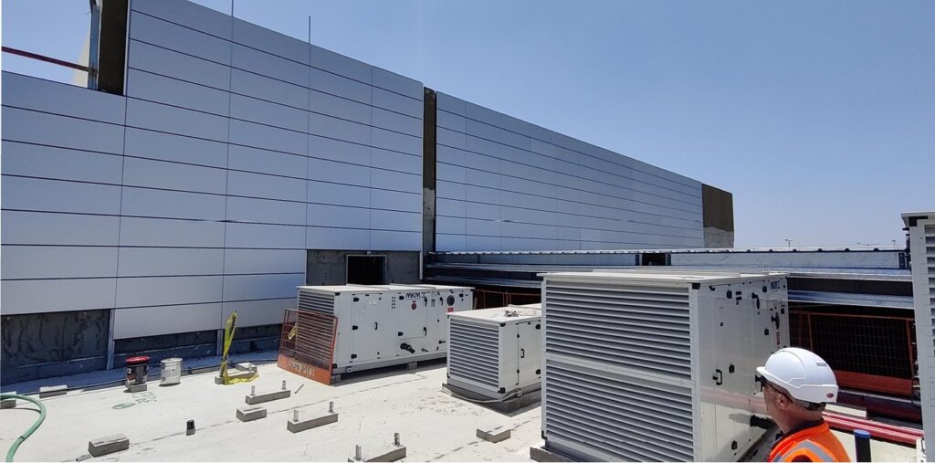 Construction of Newrest catering unit in Israel