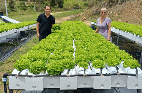 Photo of local partners in New Caledonia collaborating with Newrest