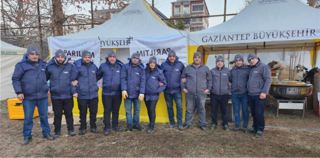 Newrest team photo at Pariltim Turkey