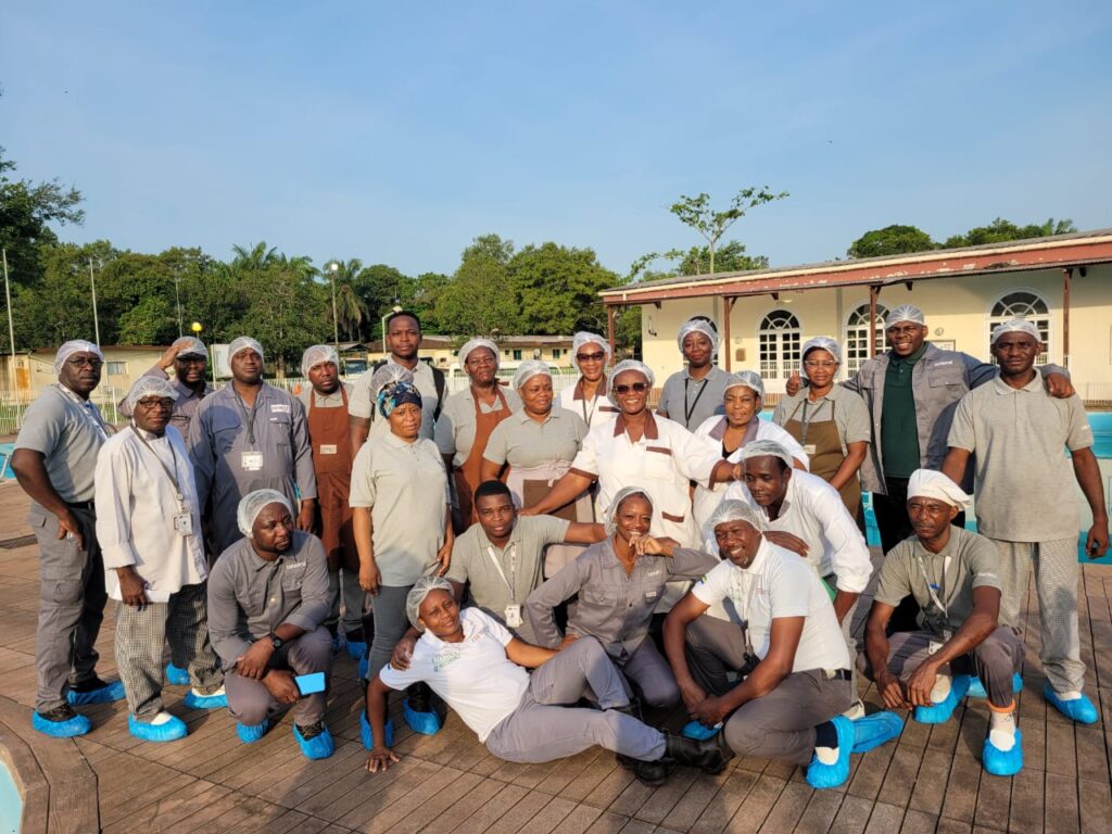 Visiting local communities in Yenzi