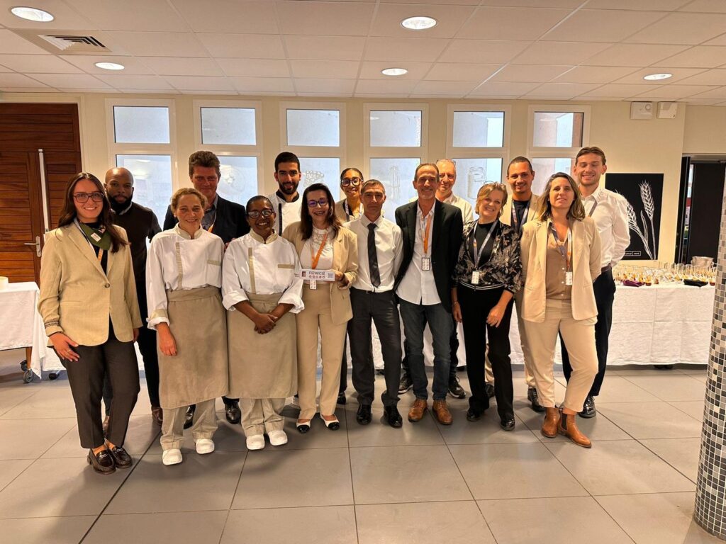 Equipe Newrest Restauration collective France